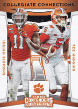 Load image into Gallery viewer, 2020 Panini Contenders Draft Picks COLLEGIATE CONNECTIONS Inserts - Pick Your Cards