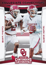 Load image into Gallery viewer, 2020 Panini Contenders Draft Picks COLLEGIATE CONNECTIONS Inserts - Pick Your Cards