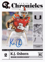 Load image into Gallery viewer, 2020 Panini Chronicles Draft Picks AUTOGRAPHS ~ Pick your cards