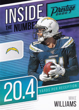 Load image into Gallery viewer, 2020 Panini Prestige NFL INSIDE THE NUMBERS BLUE PARALLELS ~ Pick Your Cards