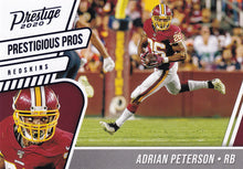 Load image into Gallery viewer, 2020 Panini Prestige NFL PRESTIGIOUS PROS BLUE PARALLELS ~ Pick Your Cards