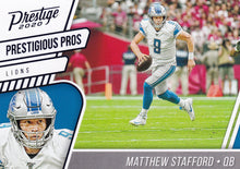 Load image into Gallery viewer, 2020 Panini Prestige NFL PRESTIGIOUS PROS BLUE PARALLELS ~ Pick Your Cards