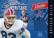 Load image into Gallery viewer, 2020 Panini Prestige NFL GRIDIRON HERITAGE RELICS BLUE ~ Pick Your Cards