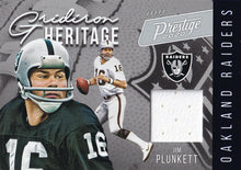 Load image into Gallery viewer, 2020 Panini Prestige NFL GRIDIRON HERITAGE RELICS BLUE ~ Pick Your Cards