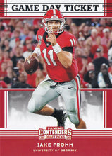 Load image into Gallery viewer, 2020 Panini Contenders Draft Picks GAME DAY TICKETS Inserts - Pick Your Cards