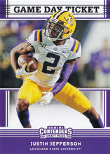 Load image into Gallery viewer, 2020 Panini Contenders Draft Picks GAME DAY TICKETS Inserts - Pick Your Cards