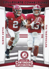 Load image into Gallery viewer, 2020 Panini Contenders Draft Picks COLLEGIATE CONNECTIONS Inserts - Pick Your Cards