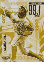 Load image into Gallery viewer, 2020 Topps Fire Baseball ARMS ABLAZE GOLD MINTED INSERTS ~ Pick your card