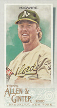 Load image into Gallery viewer, 2020 Topps Allen & Ginter MINI NO NUMBERS PR50 ~ Pick your card