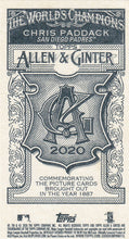Load image into Gallery viewer, 2020 Topps Allen & Ginter MINI NO NUMBERS PR50 ~ Pick your card