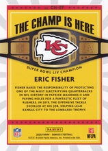 Load image into Gallery viewer, 2020 Donruss NFL CHIEFS CHAMPS Inserts ~ Pick Your Cards