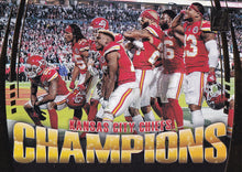 Load image into Gallery viewer, 2020 Donruss NFL CHIEFS CHAMPS Inserts ~ Pick Your Cards