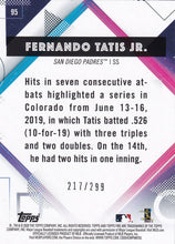 Load image into Gallery viewer, 2020 Topps Fire Baseball ORANGE /299 Parallels ~ Pick your card