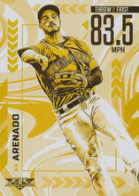 Load image into Gallery viewer, 2020 Topps Fire Baseball ARMS ABLAZE GOLD MINTED INSERTS ~ Pick your card