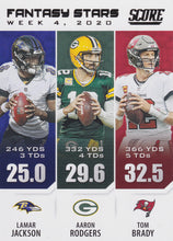 Load image into Gallery viewer, 2021 Panini Score NFL Football FANTASY STARS Inserts ~ Pick Your Cards