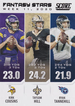 Load image into Gallery viewer, 2021 Panini Score NFL Football FANTASY STARS Inserts ~ Pick Your Cards