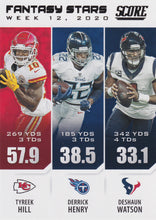 Load image into Gallery viewer, 2021 Panini Score NFL Football FANTASY STARS Inserts ~ Pick Your Cards