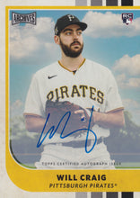 Load image into Gallery viewer, 2021 Topps Archives Snapshots Baseball BASE AUTOGRAPHS