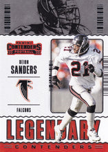 Load image into Gallery viewer, 2020 Panini Contenders NFL Football LEGENDARY Inserts ~ Pick Your Cards