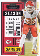 Load image into Gallery viewer, 2020 Panini Contenders NFL Football Cards #1-100 ~ Pick Your Cards