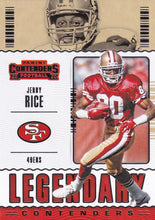Load image into Gallery viewer, 2020 Panini Contenders NFL Football LEGENDARY Inserts ~ Pick Your Cards