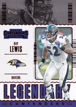 Load image into Gallery viewer, 2020 Panini Contenders NFL Football LEGENDARY Inserts ~ Pick Your Cards