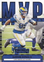 Load image into Gallery viewer, 2020 Panini Contenders NFL Football MVP Inserts ~ Pick Your Cards