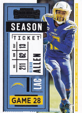 Load image into Gallery viewer, 2020 Panini Contenders NFL Football Cards #1-100 ~ Pick Your Cards