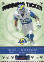 Load image into Gallery viewer, 2020 Panini Contenders NFL Football WINNING TICKET Inserts ~ Pick Your Cards
