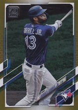 Load image into Gallery viewer, 2021 Topps Series 1 Baseball GOLD FOIL Parallels ~ Pick your card