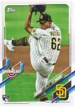 Load image into Gallery viewer, 2021 Topps OPENING DAY Baseball Cards (101-200) ~ Pick your card