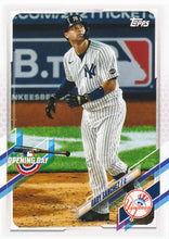 Load image into Gallery viewer, 2021 Topps OPENING DAY Baseball Cards (101-200) ~ Pick your card