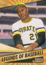 Load image into Gallery viewer, 2021 Topps OPENING DAY Baseball LEGENDS OF BASEBALL Inserts ~ Pick your card