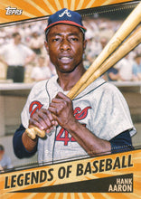 Load image into Gallery viewer, 2021 Topps OPENING DAY Baseball LEGENDS OF BASEBALL Inserts ~ Pick your card