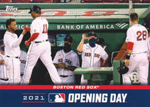 Load image into Gallery viewer, 2021 Topps OPENING DAY Baseball OPENING DAY Inserts ~ Pick your card