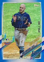 Load image into Gallery viewer, 2021 Topps OPENING DAY BLUE FOIL OD Edition Parallels ~ Pick your card