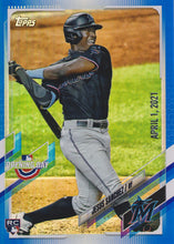 Load image into Gallery viewer, 2021 Topps OPENING DAY BLUE FOIL OD Edition Parallels ~ Pick your card