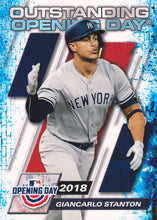 Load image into Gallery viewer, 2021 Topps OPENING DAY Baseball OUTSTANDING OPENING DAY Inserts ~ Pick your card