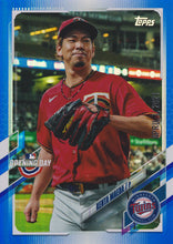 Load image into Gallery viewer, 2021 Topps OPENING DAY BLUE FOIL OD Edition Parallels ~ Pick your card