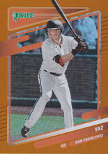 Load image into Gallery viewer, 2021 Donruss Baseball HOLO ORANGE Parallel Cards ~ Pick your card