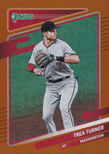 Load image into Gallery viewer, 2021 Donruss Baseball HOLO ORANGE Parallel Cards ~ Pick your card