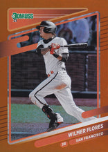 Load image into Gallery viewer, 2021 Donruss Baseball HOLO ORANGE Parallel Cards ~ Pick your card