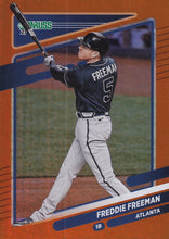 Load image into Gallery viewer, 2021 Donruss Baseball HOLO ORANGE Parallel Cards ~ Pick your card