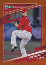 Load image into Gallery viewer, 2021 Donruss Baseball HOLO ORANGE Parallel Cards ~ Pick your card