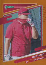 Load image into Gallery viewer, 2021 Donruss Baseball HOLO ORANGE Parallel Cards ~ Pick your card