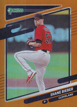 Load image into Gallery viewer, 2021 Donruss Baseball HOLO ORANGE Parallel Cards ~ Pick your card