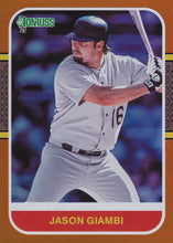 Load image into Gallery viewer, 2021 Donruss Baseball HOLO ORANGE Parallel Cards ~ Pick your card