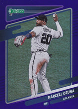 Load image into Gallery viewer, 2021 Donruss Baseball HOLO PURPLE Parallel Cards ~ Pick your card