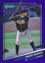 Load image into Gallery viewer, 2021 Donruss Baseball HOLO PURPLE Parallel Cards ~ Pick your card