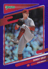 Load image into Gallery viewer, 2021 Donruss Baseball HOLO PURPLE Parallel Cards ~ Pick your card